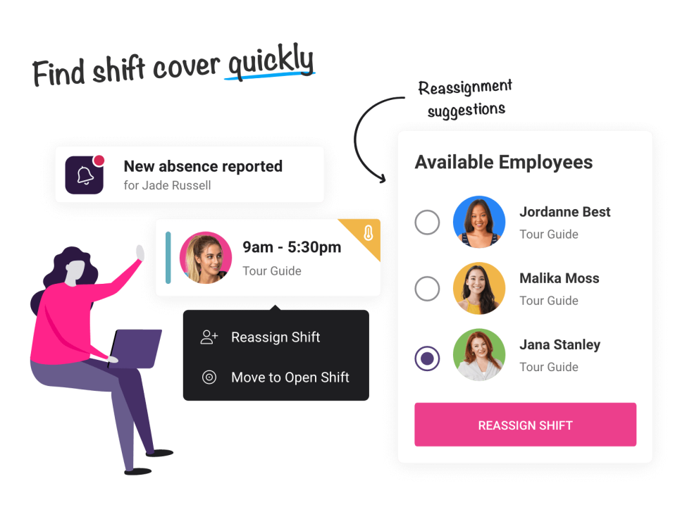 Absence Management - Shift Scheduling and HR Software