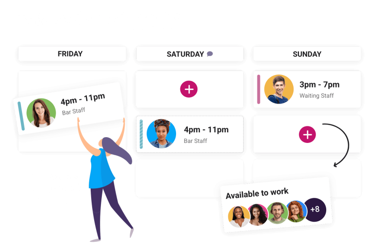 Bar Staff Scheduling Software