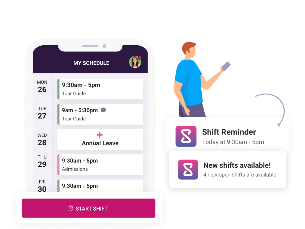 Staff Scheduling Software for Visitor Attractions