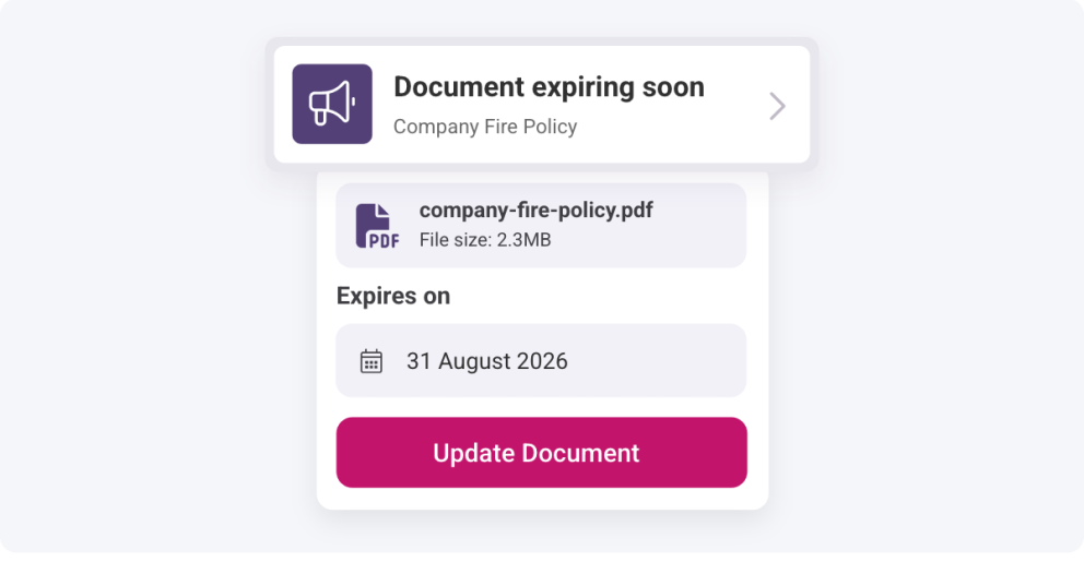 Document Expiry Dates