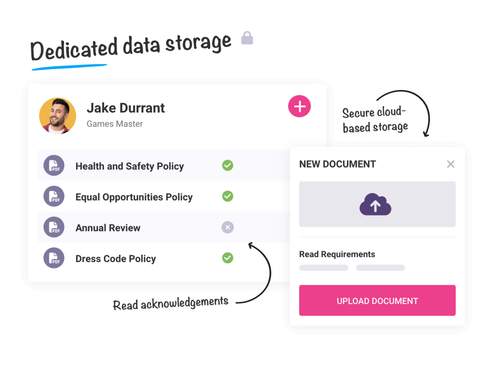 Dedicated Employee Document Storage