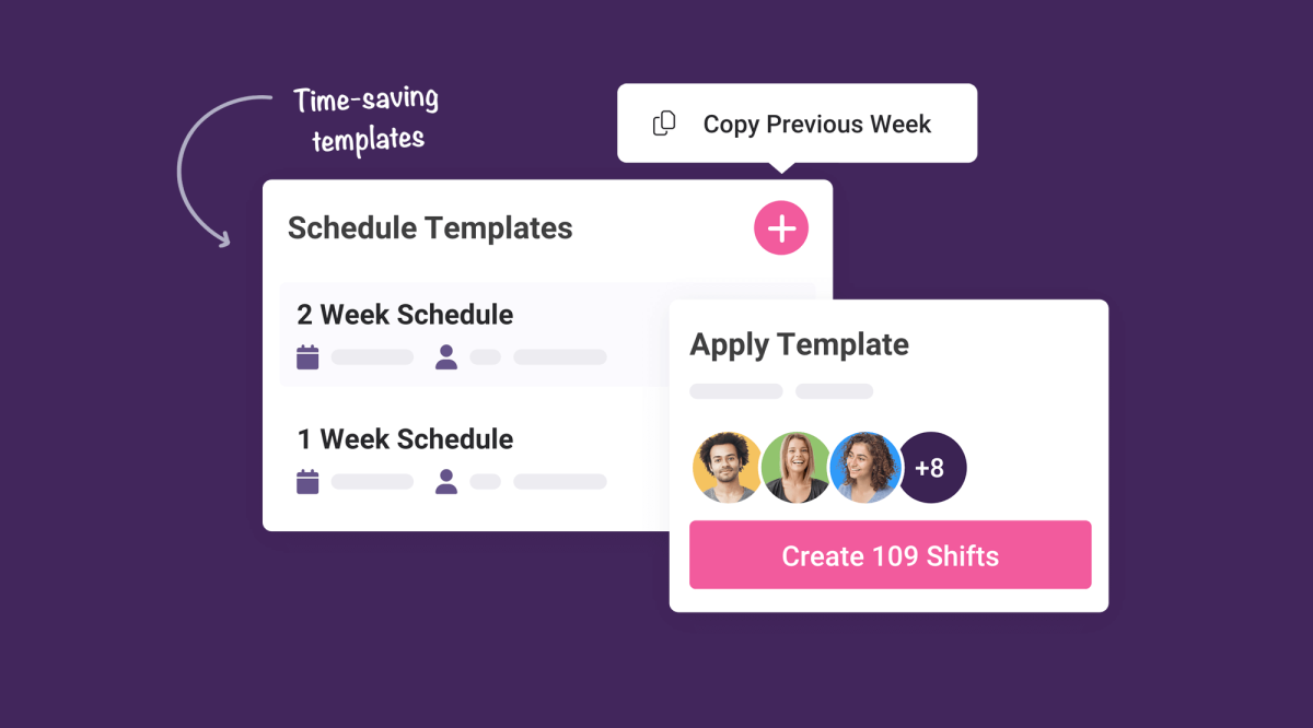 Introducing Schedule Templates - Shiftie